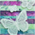 Card Sample - Gloss Background with Butterflies