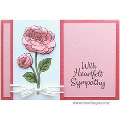 Card Sample - Sympathy Rose