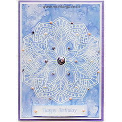 Card Sample - Mandala With Nuvo Dream Drops
