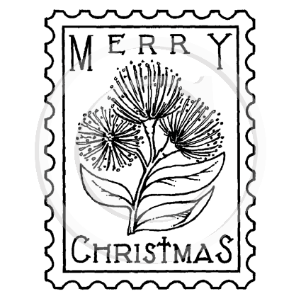 2322 D - Christmas Postage Stamp