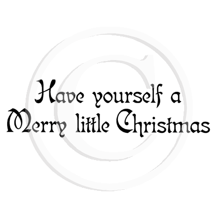 2342 BB - Have Yourself A Merry Little Christmas