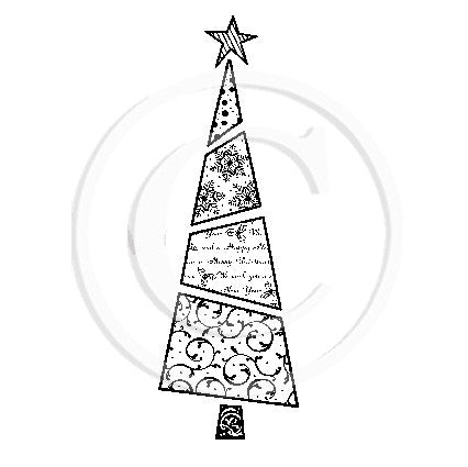 2374 FFF - Mosaic Christmas Tree