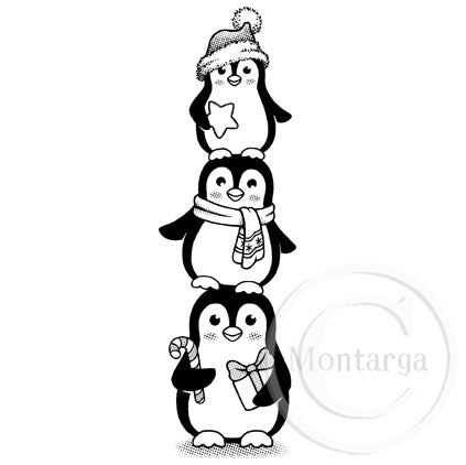 2408 FFF - Christmas Penguins