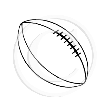 2647 A or C - Rugby Ball