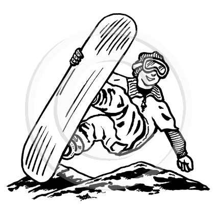 2649 F - Snowboarding