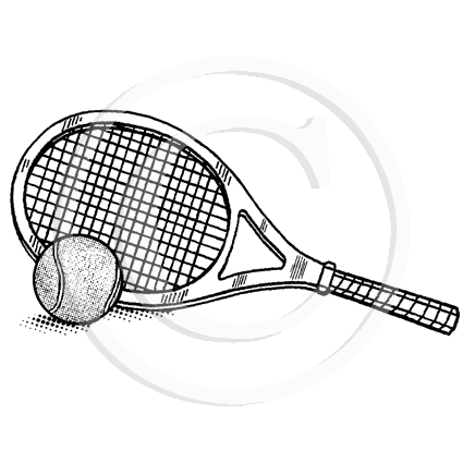 2681 E - Tennis Racquet