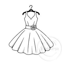 2696 G - Simple Dress