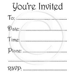 2737 G - You're Invited
