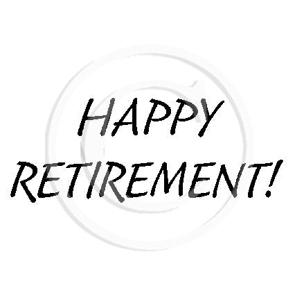 2748 B - Happy Retirement