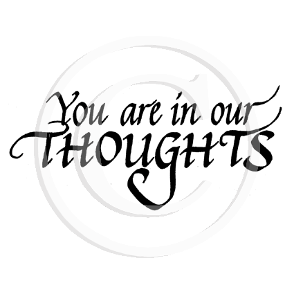 2808 E - In Our Thoughts