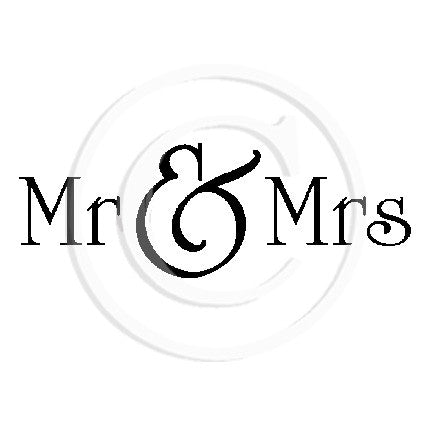 3042 B - Mr & Mrs