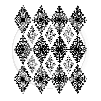 3392 I -  Diamond Pattern