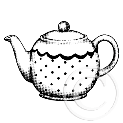 3842 D or G - Tea Pot