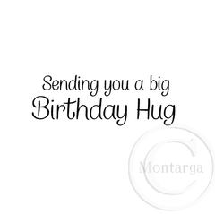 3948 BB - Sending You a Big Birthday Hug
