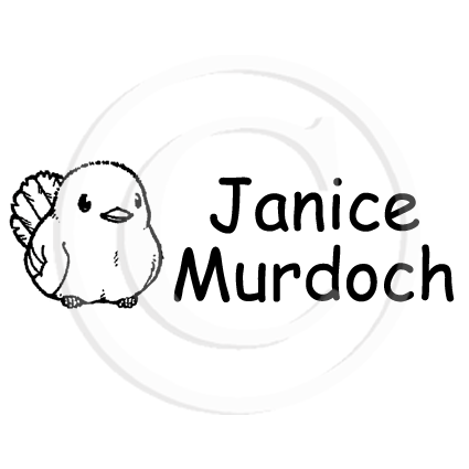 Bird Personalised Name Stamp