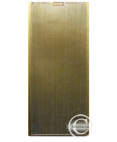 Lines Straight Fine Gold - PeelCraft PC1082G