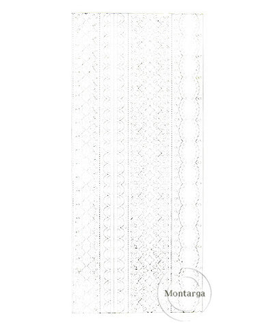 Lacy Borders White - PeelCraft PC2462W