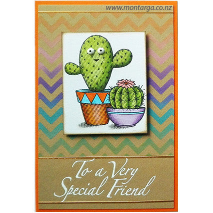 Card Sample - Friendly Cactus