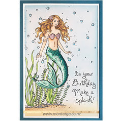 Card Sample - Under the Sea - Mermaid