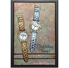 Card Sample - Birthday Time Watches