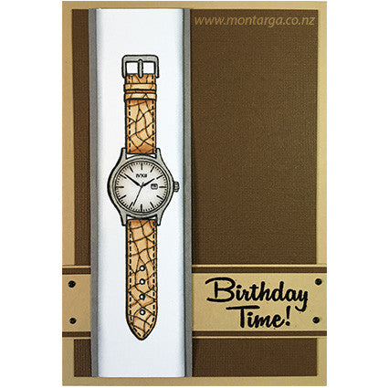 Card Sample - Birthday Time