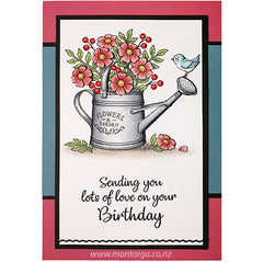 Card Sample - Watering Can - Love on Your Birthday